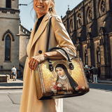 Catholight Le Petit Fleur de Grâce Sac en Cuir