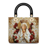 Catholight Lady of Fatima Elegance Lady Leather Bag