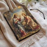 Catholight Christ and Mary Magdalene Bible Cover
