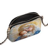 Catholight Divine Grace and Serenity Leather Crossbody Bag