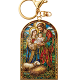 Catholight Holy Family Blessing Keychain