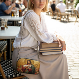 Catholight Lamb of Grace Leather Crossbody Bag