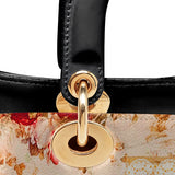 Catholight Roses of the Rosary Lady Leather Bag