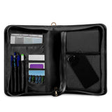 Catholight Sacred Elegance: Blue and White Devotion Bible Cover