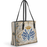 Catholight Marian Majesty Leather Tote Bag