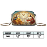 Catholight Trinity Divine The Holy Grace Leather Crossbody Bag