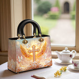 Catholight Dove of Peace Lady Leather Bag
