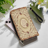 Catholight Portefeuille en cuir Force dans la grâce