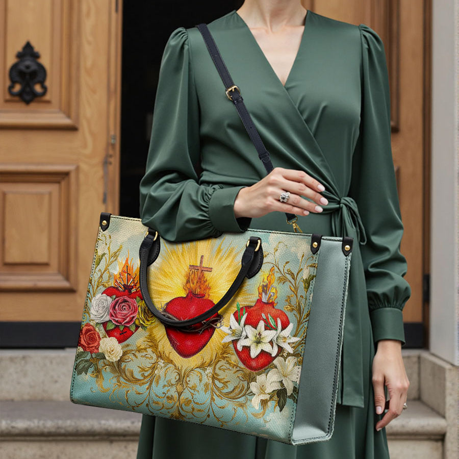 Catholight Sac en Cuir Trinité d'Amour