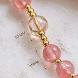 Catholight Marian Grace Rose Quartz Rosary